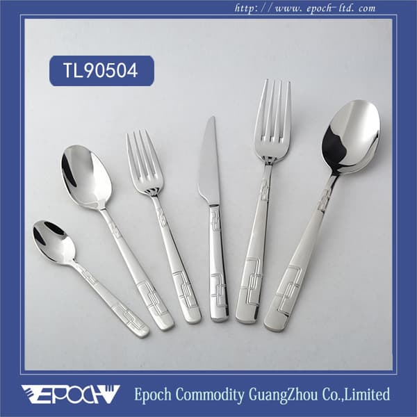 Finishing Stainless Steel Cutlery set